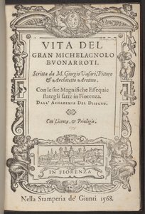 Život velkého Michelagnola Buonarrotiho od Giorgio Vasari