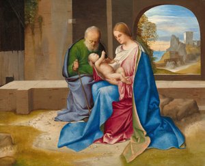 Svatá rodina, pravděpodobně c. 1500.
