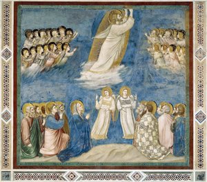 Nanebevstoupení Krista, Detail ze života a umučení Krista, Giotto