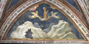 Kaple Magadaleny, východní stěna: Scény ze života Magdaleny, 