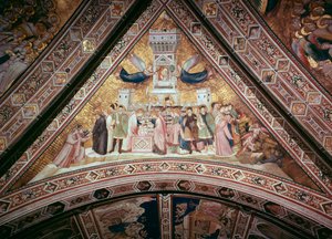 Alegorie cudnosti (Fresco od Giotto (c.1266-1337)