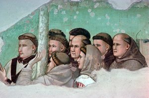 Fragment ze série o životě svatého Františka