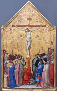 Německy: Die Kreuzigung Christi Ukřižování Krista od Giotto