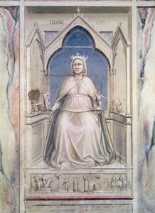Alegorie spravedlnosti, c.1305 (freska) od Giotto di Bondone