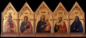 Badia Polyptych, ca 1301-1302 od Giotto di Bondone