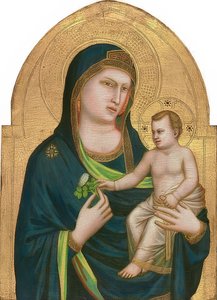 Madonna s dítětem. Kolem roku 1310/15 od Giotto di Bondone