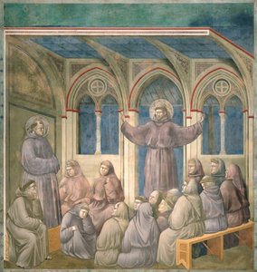 Zjevení v kapitulním domě v Arles, 1297-99 od Giotto di Bondone