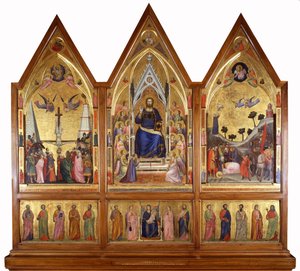 Triptych Stefaneschi, asi 1320 (tempera na desce) od Giotto di Bondone
