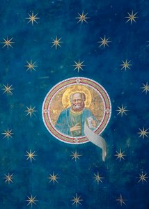 Prorok Malachiáš, ze stropní klenby, kolem roku 1305 od Giotto di Bondone