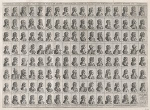 Zrcadlo římské velkoleposti: Portréty císařů od Julia Caesara po Rudolfa II..., 1582. od Giovanni Ambrogio Brambilla
