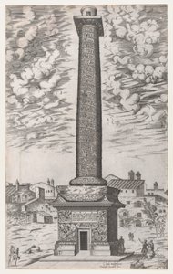 Zrcadlo římské velkoleposti: Trajánův sloup, 1581-86., 1581-86. od Giovanni Ambrogio Brambilla