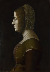 Portrét ženy z profilu, c. 1495