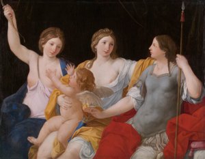 Venuše, Juno a Minerva s Cupidem