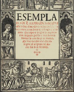 Vzor Lauori ..., titulní strana recto, 1. srpna 1532
