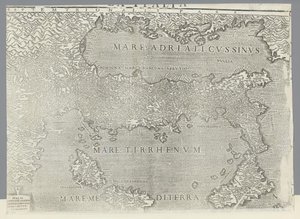 Mapa Itálie