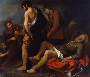 Opilost Noemova, 1630-1640 od Giovanni Andrea de Ferrari