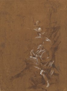 Vidění svatého Viléma Akvitánského, konec 50. let 17. století. od Giovanni Angelo Canini