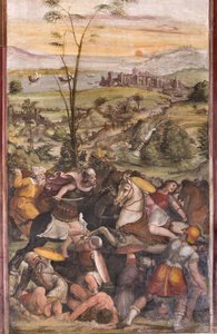 Bitva u Issu od Giovanni Antonio Bazzi Sodoma