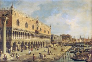 Riva degli Schiavoni, Benátky od Giovanni Antonio Canal