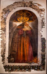 St. Antonio (olej na plátně) od Giovanni Antonio Pordenone