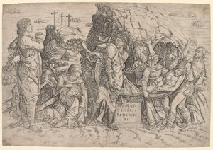 Pohřeb, c. 1509. od Giovanni Antonio da Brescia