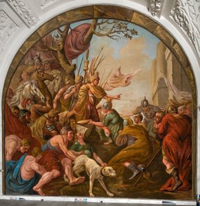 Římská kořist položená k nohám Claudia Civilise od Giovanni Antonio de Groot