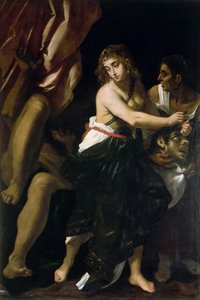 Judita s hlavou Holoferna, 1608.
