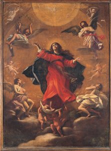 Madona ve slávě od Giovanni Baglione