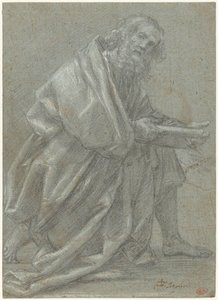 Studie pro klečícího apoštola od Giovanni Baglione