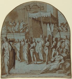 Vjezd svatého Antonina do Florencie