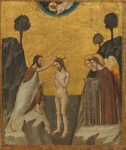 Křest Kristův, c. 1335.