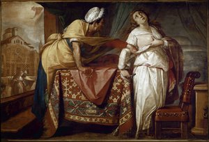 Zázrak Beatrice Crespiové vyléčen z rakoviny prsu Malba Cerana (Giovan Battista Crespi) (1567 / 8-1632) 1610 Milánská katedrála (Duomo) Itálie