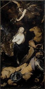 Umučení svaté Kateřiny Obraz Cerano (Giovan Battista Crespi) (1567 / 8-1632) Milán, Santa Maria presso San Celso Itálie