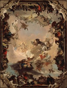 Alegorie planet a kontinentů od Giovanni Battista Tiepolo