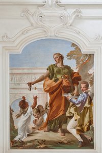 Velkorysost při rozdávání dárků od Giovanni Battista Tiepolo