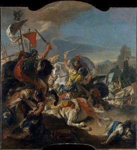 Bitva u Vercellae od Giovanni Battista Tiepolo