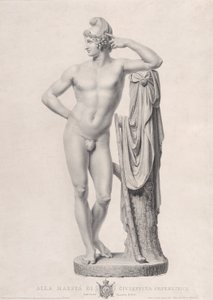 Paris opírající se o pařez, 1817. od Giovanni Battista Balestra