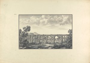 Pohled na akvadukt Maglova od Giovanni Battista Borra