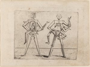 Z "Bizzarie di different Figures" od Giovanni Battista Bracelli