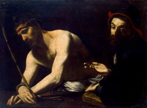 Kristus a Kaifáš, 1615-1620.