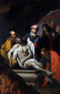 Depozice v hrobě od Giovanni Battista Casoni
