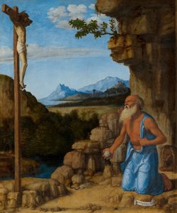 Svatý Jeroným v divočině, c. 15001505. od Giovanni Battista Cima da Conegliano