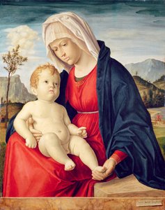 Panna s dítětem (olej na desce) od Giovanni Battista Cima da Conegliano