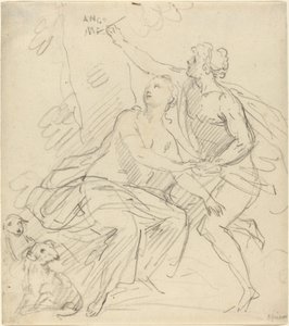 Angelika a Medoro od Giovanni Battista Cipriani
