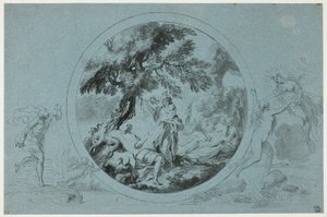 Zrození Adonise od Giovanni Battista Cipriani