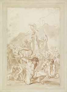 Klanění drzého hada od Giovanni Battista Cipriani