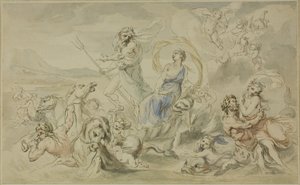 Neptunův triumf od Giovanni Battista Cipriani