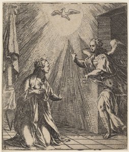 Zvěstování od Giovanni Battista Fontana