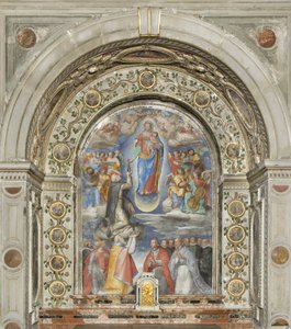 Panny Marie Růžencové, kolem roku 1615 od Giovanni Battista Maganza