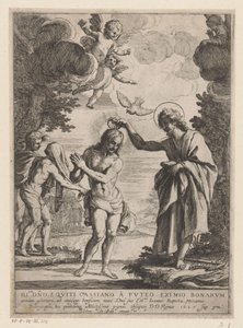 Křest Kristův od Giovanni Battista Mercati